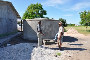 Rainwater harvesting school